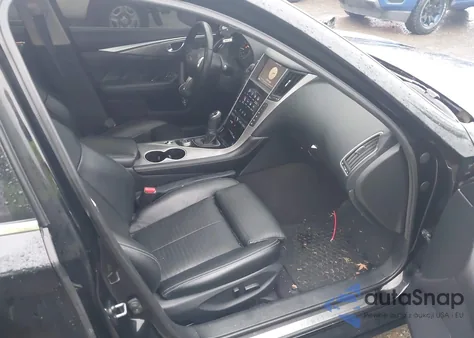 2018 Infiniti Q50 3.0T Sport из США, поврежденный, VIN JN1EV7AP2JM590985